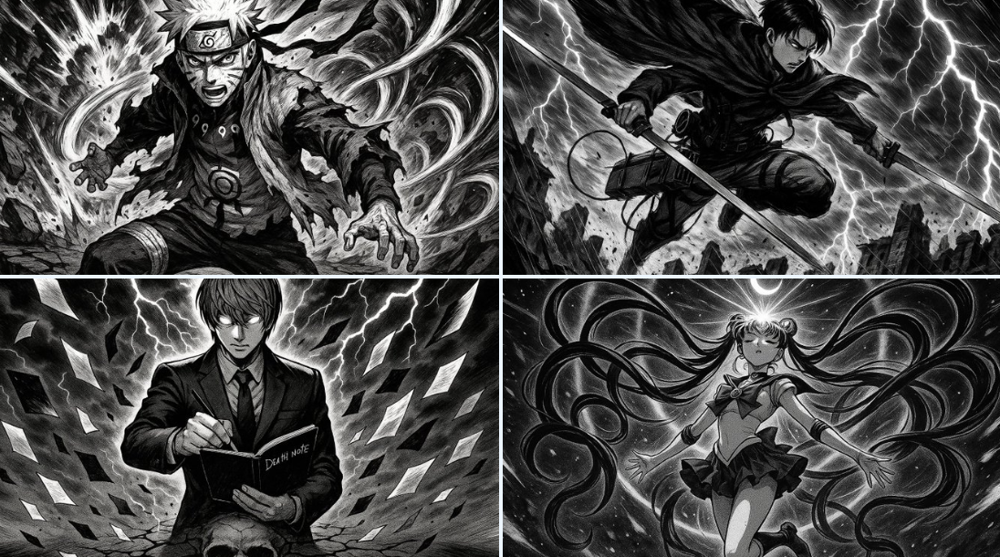 Awesome GPT4o/GPT-4o Image Prompts-黑白漫畫風格插圖