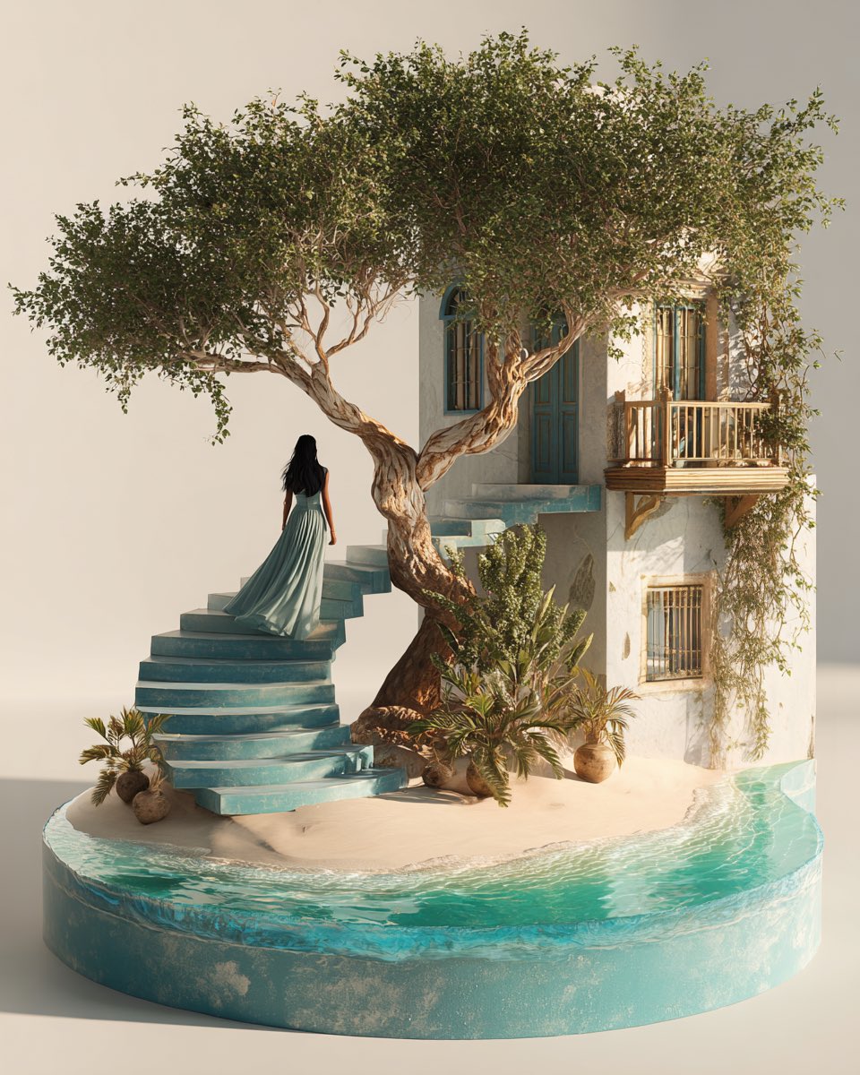 Awesome GPT4o/GPT-4o Image Prompts-3d超寫實場景模型