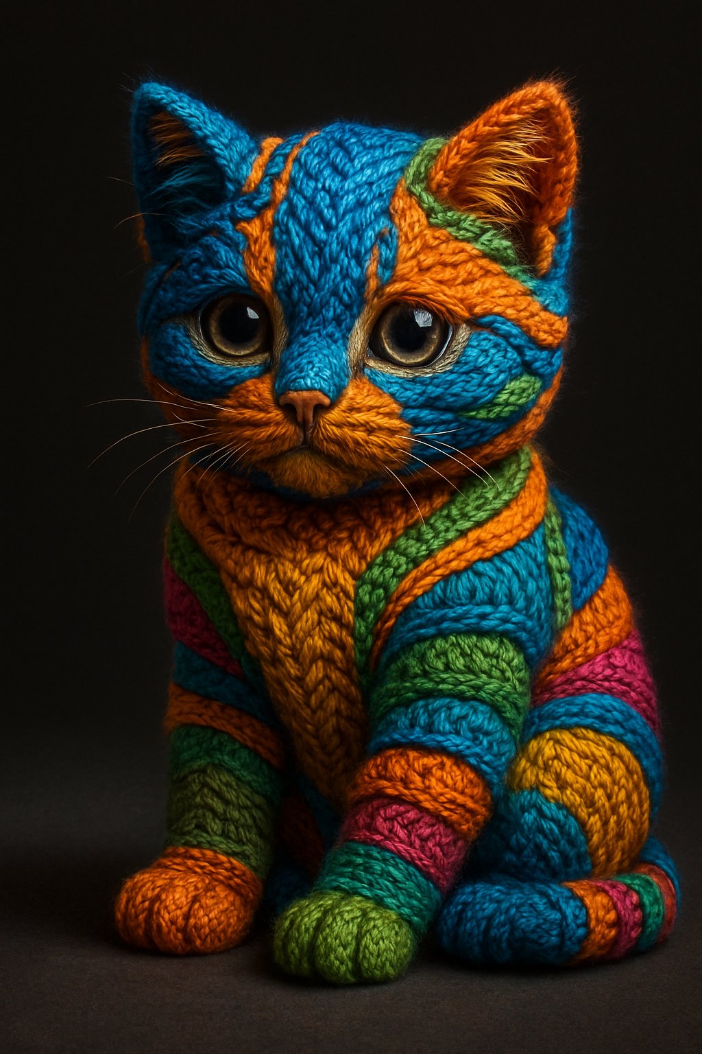 Awesome GPT4o/GPT-4o Image Prompts-五顏六色的針織